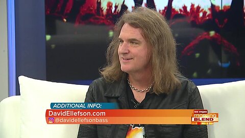 Megadeth bassist David Ellefson in Las Vegas