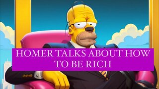 HOMER TALKS ABOUT HOW TO GET RICH #homersimpson #homersimpsonedits #cashjordan #ryanserhant