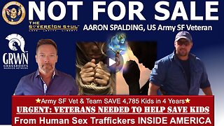 VETERANS WANTED! Do YOU Have What it Takes to RESCUE KIDS FROM Human TRAFFICKERS in America?
