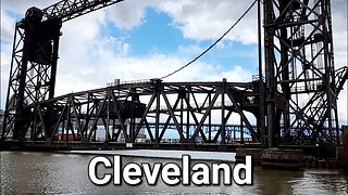 NS lift bridge at Drawbridge Cleveland OH