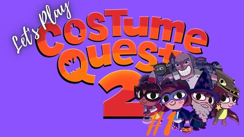 Let's Play - Costume Quest 2 Part 1 | We are Officially Time Travelers!
