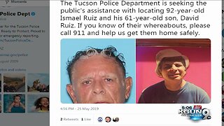 TPD searching for two missing