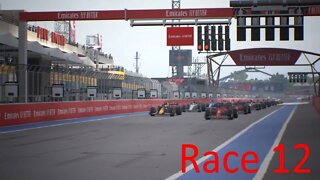 F1 Manager 2022 Season 1 Team Ferrari Race 12
