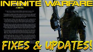 INFINITE WARFARE FIXES & UPDATES + BETA EXTENDED!