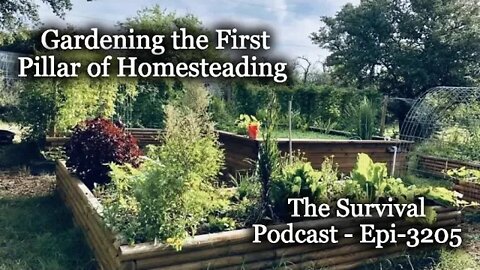 Gardening the First Pillar of Homesteading - Epi-3205