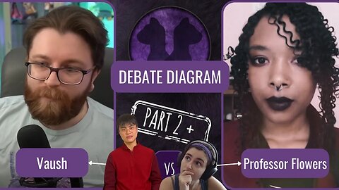 Debate Diagram 10: Vaush vs Professor Flowers - Black Nationalism - Part 2 PLUS Charlie Cheon Vid