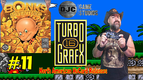 TURBOGRAFX 16 - North American HuCard Releases #11 - "BONK'S ADVENTURE"