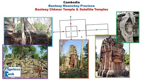 Banteay Chhmar : Fortress of Cats with Satellite Temples