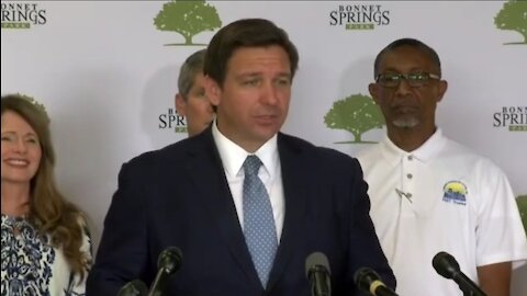 Gov DeSantis: If You Get The Vaccine, You’re Immune, Act It!