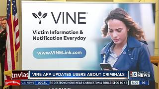 VINE app will help crime victims