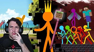 Animaton Vs. Minecraft EP 30 | The King | ALAN BECKER | MURIEL REACT