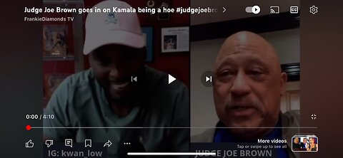 Judge Joe Brown EXPOSES Kamala “C*m Queen” Harris