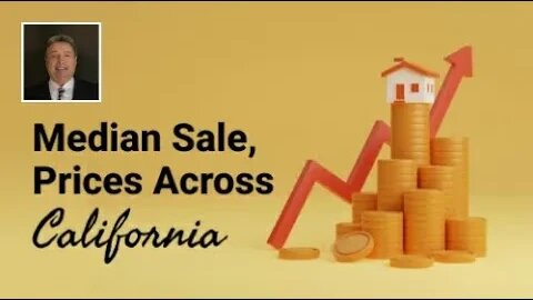 The Median Sale and Price Trends Across California