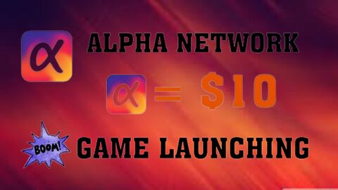 Crypto Mining App 2023 || Alpha Network New Game Launching