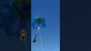 Paraquedinha com bandeira do Brasil #shorts