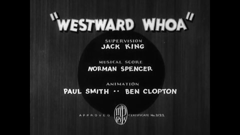 1936, 4-25, Looney Tunes, Westward whoa