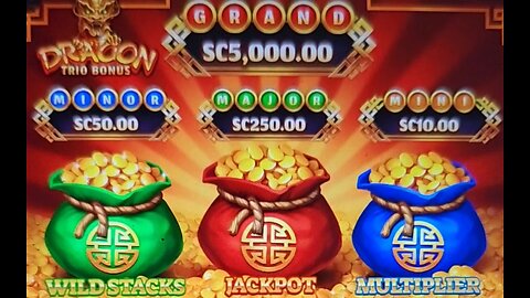 Dragon Trio Bonus #chumbacasino