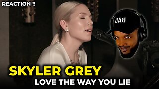 🎵 Skylar Grey - Love The Way You Lie REACTION (Eminem Cover)
