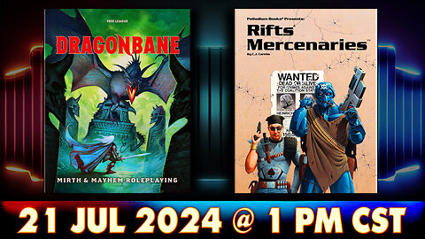 Dragonbane: Magic | [Rifts Mercenaries is cancelled. Tune in next week.]