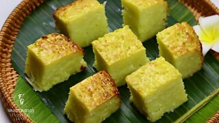 Cassava Cake | នំបាក់បិណ្ឌ | Num Bak Ben | ម្ហូបខ្មែរ | Flavourfully Good រសជាតិឆ្ងាញ់