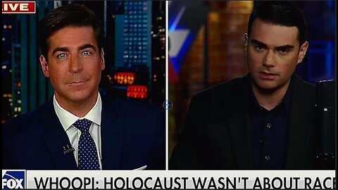 Jessie Watters takes on Ben Shapiro reacting to the View saying the Holocaust is not about race