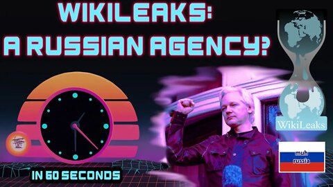 Refuting the claim that Wikileaks is a Russian Agency in 60 seconds #shorts