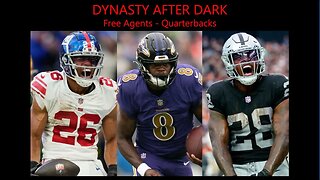 Dynasty After Dark: 2023 NFL Free Agent QBs