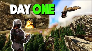 WE DECIDED TO PLAY 1HOUR BEFORE WIPE AND THIS IS WHAT HAPPEND!? [Ark Survival Evolved] PART1