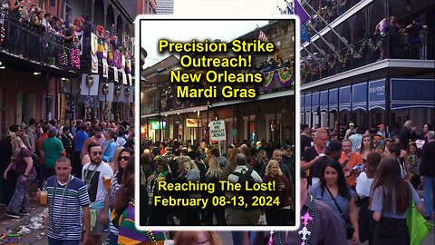 Andy White: Mardi Gras Precision Strike Outreach 2024