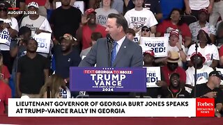 Lt Gov. Burt Jones Ridicules Kamala Harris For Speaking In A ‘Southern Accent’ During Georgia Rally