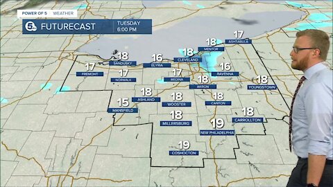 Heavy snow moves out, arctic air arrives