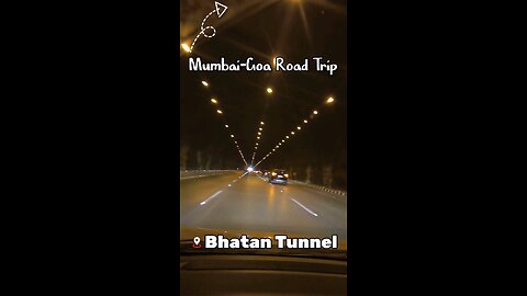 Mumbai-Goa Road Trip | Mumbai-Pune Expressway | Bhatan Tunnel