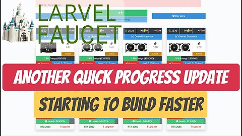 Earn Free Crypto With Larvelfaucet Quick Progress Update