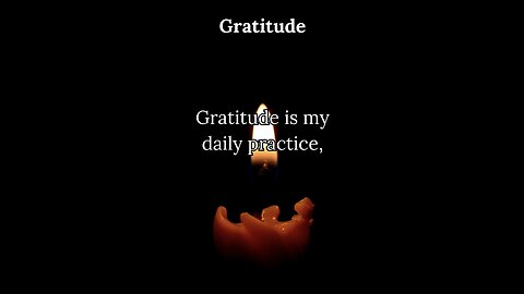 Practice gratitude daily : manifest blessings into your life #affirmation #gratitude #daily