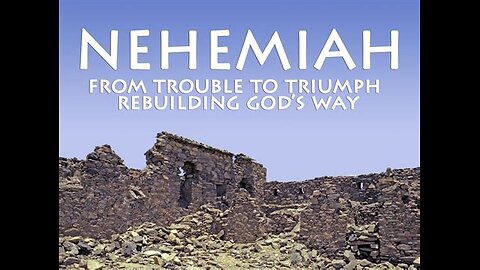 Nehemiah 2 - We'll fix the walls and nothing will stop us.