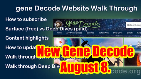 New Gene Decode August 8.