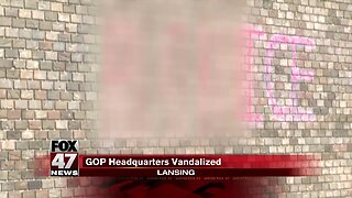 Michigan GOP Headquarters vandalized with anti-ICE graffiti