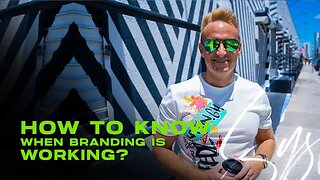 How to Know if Brand is Working - Robert Syslo Jr