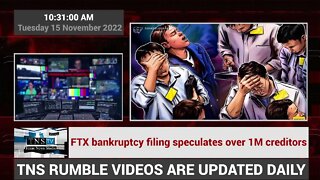 FTX bankruptcy filing speculates over 1M creditors