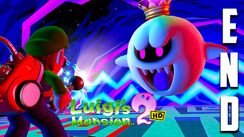 Luigi's Mansion 2 HD Playthrough Gameplay Part 17: Ending & Final Boss King Boo!