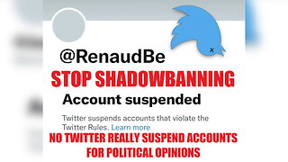 ALL SHOULD BE UNSHAD0WBANNED & UNSUSPENDED AT TWITTER