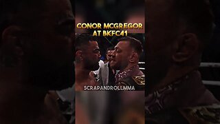 Conor mcgregor at BKFC 41 🇮🇪| Mike Perry face off #ufc #shorts #conormcgregor