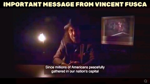 IMPORTANT MESSAGE FROM VINCENT FUSCA