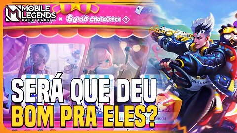 ROLETEI NO EVENTO SANRIO NA CONTA DOS INSCRITOS, DEU BOM? | MLBB