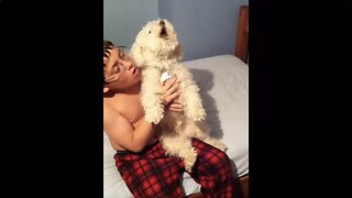 VIDEOS OF QUINCY AS A PUPPY!
