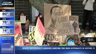 Protesters gather in Tampa and St. Pete