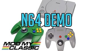 DEMO | 64+ N64 Games Playing on You Playstation Classic Hack!