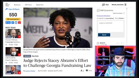 Stacey Abrams Claims Candidacy BEFORE Election! Tries To Launder Money Openly Into Her Campaign!