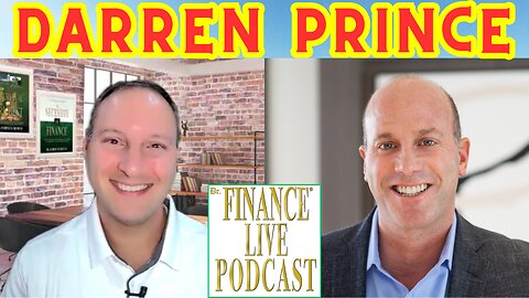 Dr. Finance Live Podcast Episode 63 - Darren Prince Interview - Top Celebrity Agent - Influencer