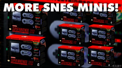 SNES Classic Edition More Units Than NES Classic Edition! + Longer Controller Cable!